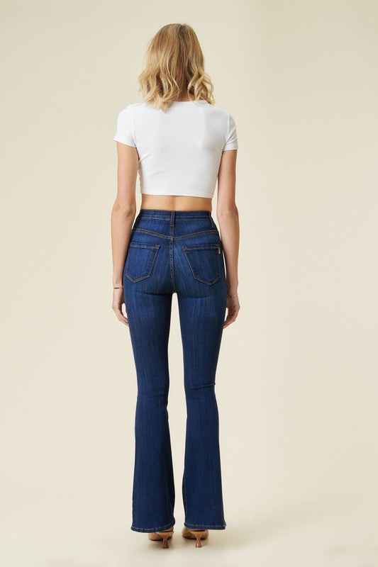 Five button classic flare jeans