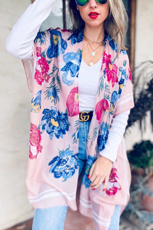 Floral Kimono