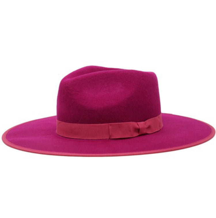 Magenta Lilly Hat