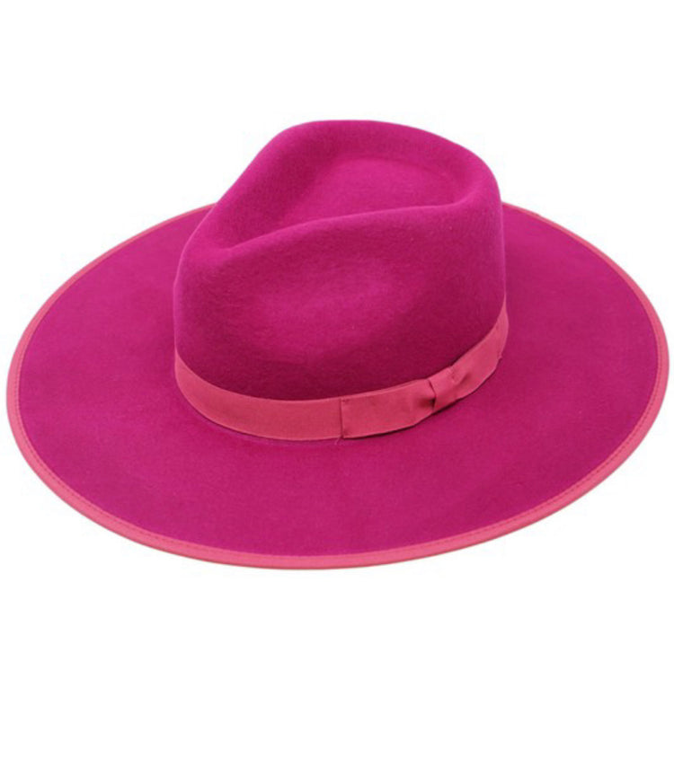 Magenta Lilly Hat