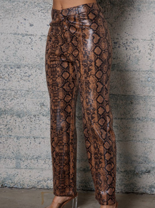 Night out snake pants